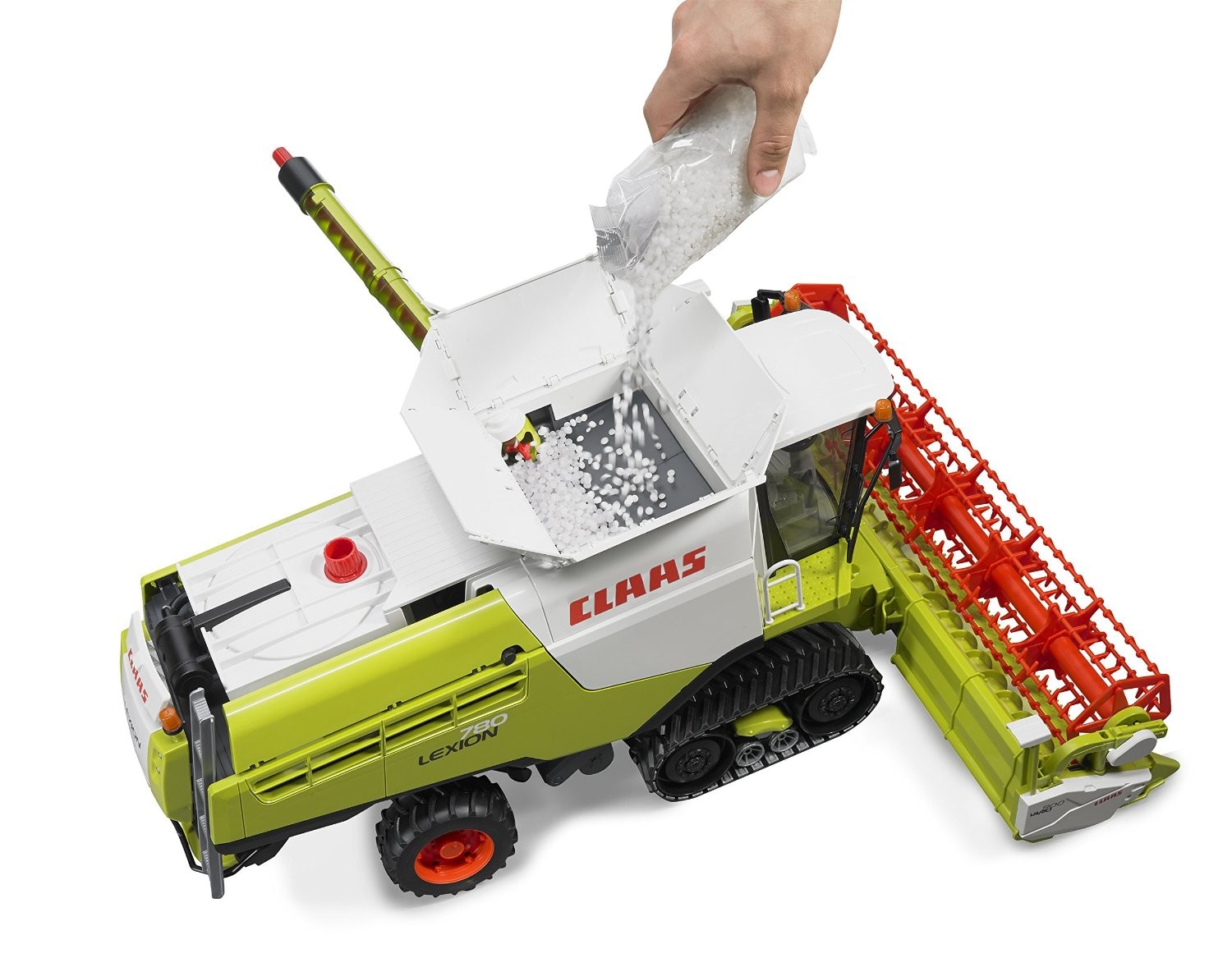 BRUDER 02119 Mietitrice Claas Lexion 780 Terra Trac