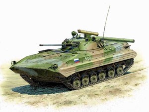 BMP-2 Soviet Infantryman Fighting vehicle