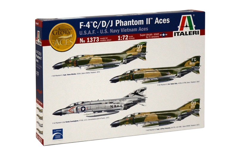F-4 C/D/J Phantom II Aces USAF-US Navy Vientnam
