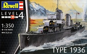 German Destroyer Type 1936
