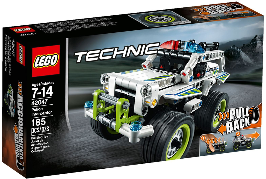Intercettore della polizia Lego Technic