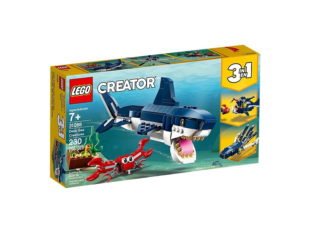 Lego Creator Creature degli abissi