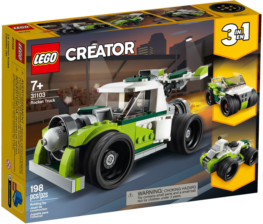 Lego 31103 CREATOR Razzo-bolide