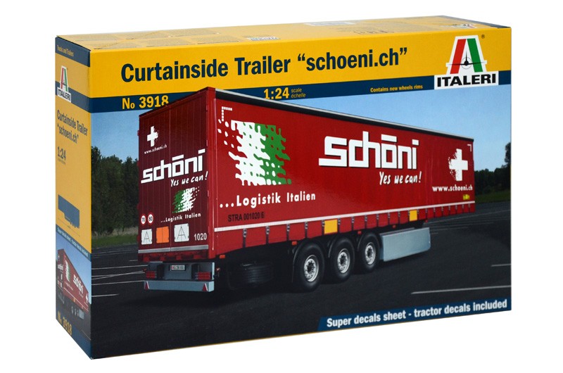 "Schoeni.ch" Curtainside trailer