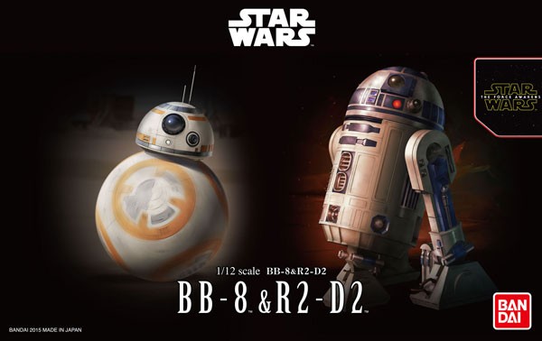 BB - 8 & R2 - D2 Bandai