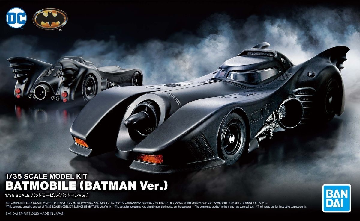 Batman 1989 Batmobile model kit