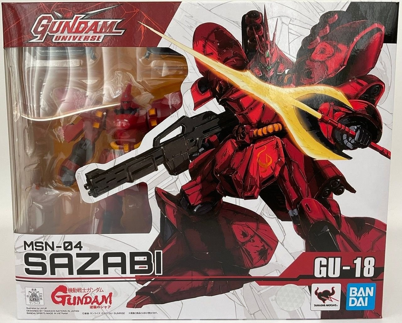 Gundam Universe MSN-04 Sazabi Action Figure