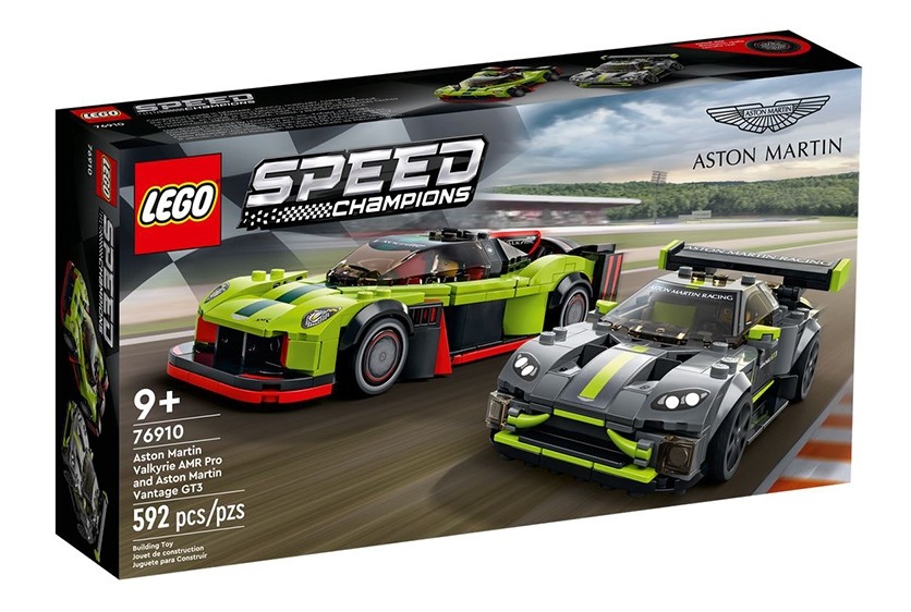 Speed Champions Aston Martin Valkyrie e Aston Martin Vantage