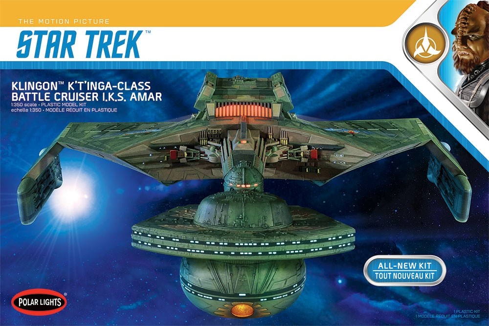 Star Trek Movie Klingon T Inga Model kit