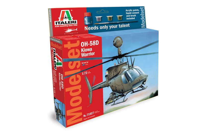 OH - 58D Kiowa model set
