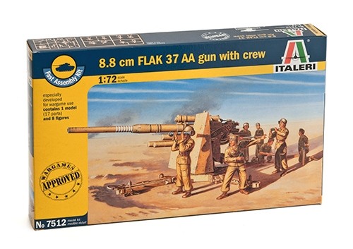 8.8 cm. FLAK 37 AA Gun