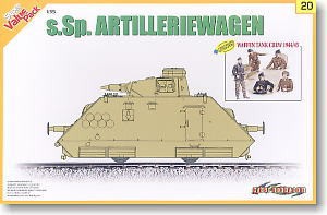 s.Sp. Artilleriewagen + Waffen Tank Crew 1944/45
