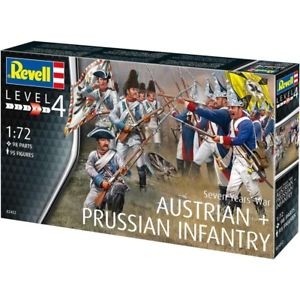 Seven years war ( Austrian & Prussian Infantry ) Revell