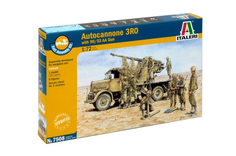Autocannone 3RO with 90/53 AA Gun Fast assembly