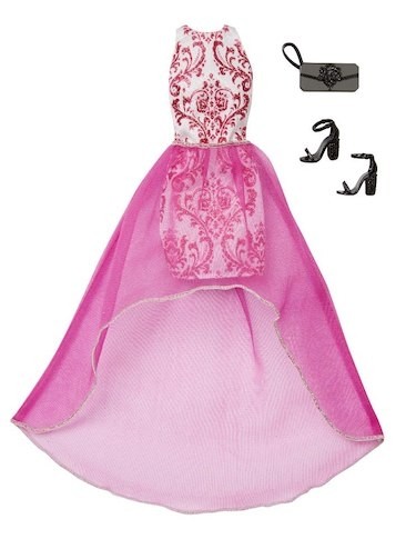 Barbie complete Looks Pink Dress Mattel