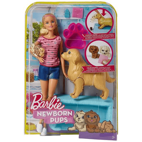 Barbie Newborn Pups Mattel