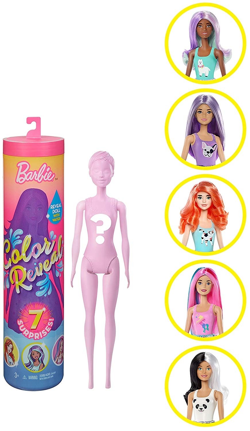 Barbie Reveal Color con 7 sorprese