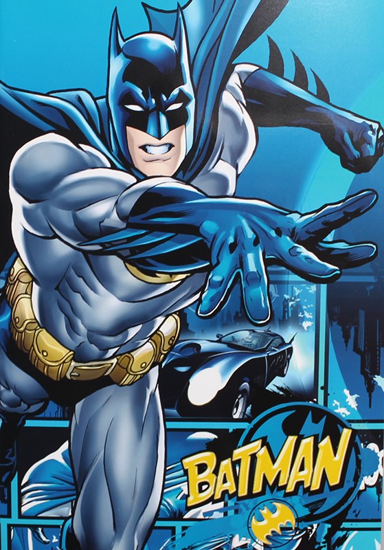 Quaderno Batman quadretti 1 cm