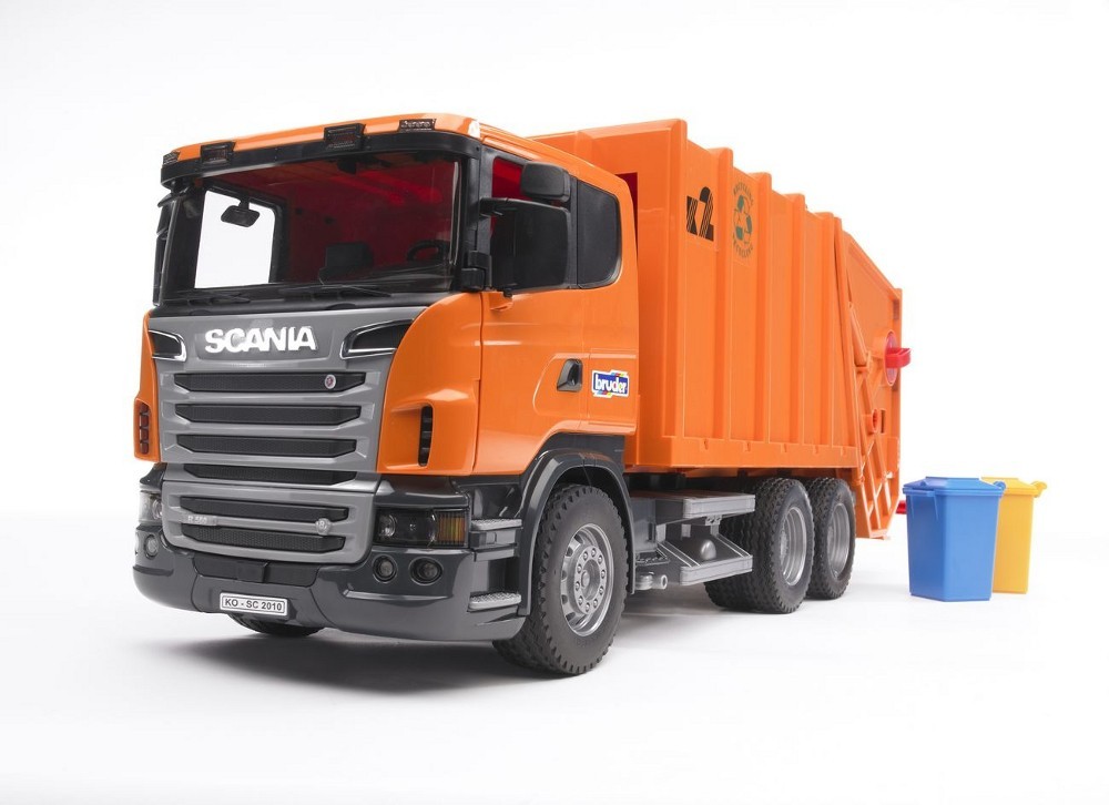 Scania R-series Garbage truck ( orange )