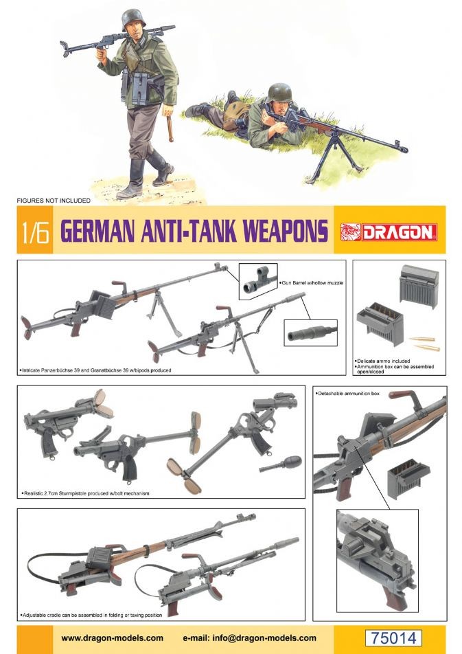 German Anti-Tank Rifle SOLDIERS NOT INCLUDED