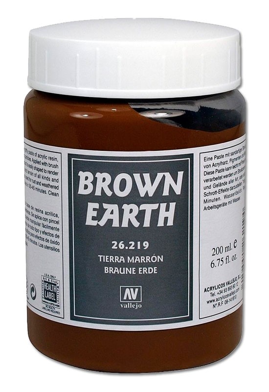 Vallejo Texture brown earth 26219