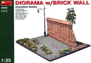Diorama w/Brick Wall