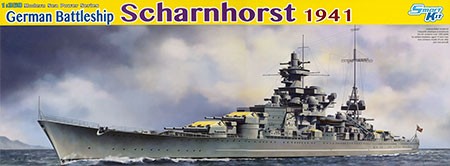 German Battleship Scharnhorst 1941