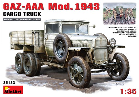 GAZ-AAA. Mod. 1943. Cargo Truck