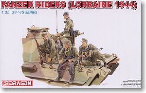 German Panzer Riders Lorraine 1944 by Dragon