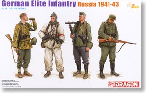 German Elite Infantry Russia 1941-43
