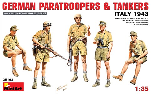 German Paratroopers & Tankers		