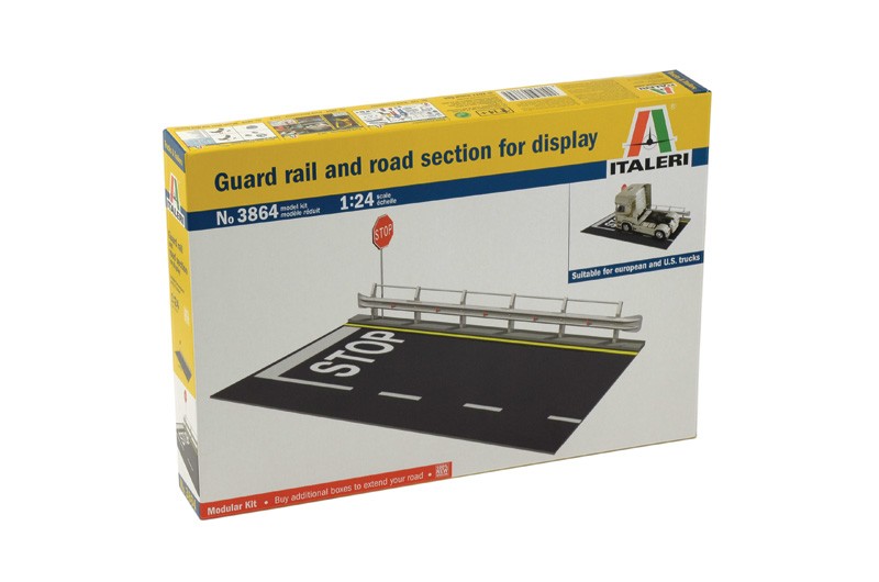 Guard Rail & Road Section for display