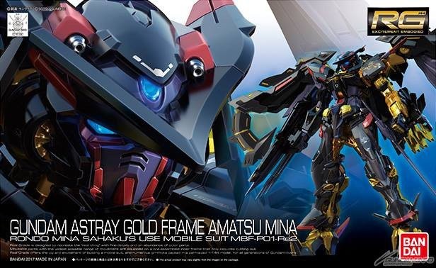 RG Gundam Astray gold frame amatsu Bandai