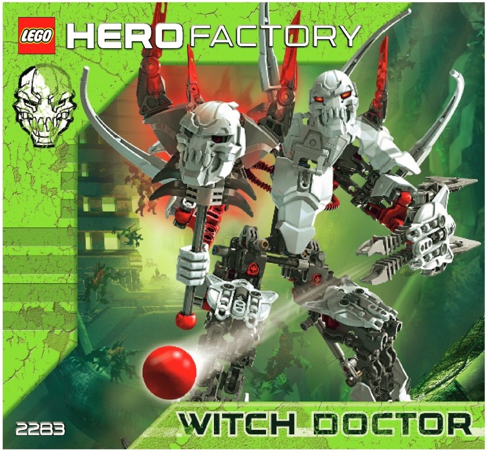 Hero Factory with doctor Lego