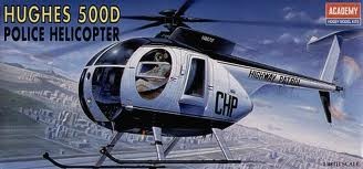 Hughes 500D Police Helicopter