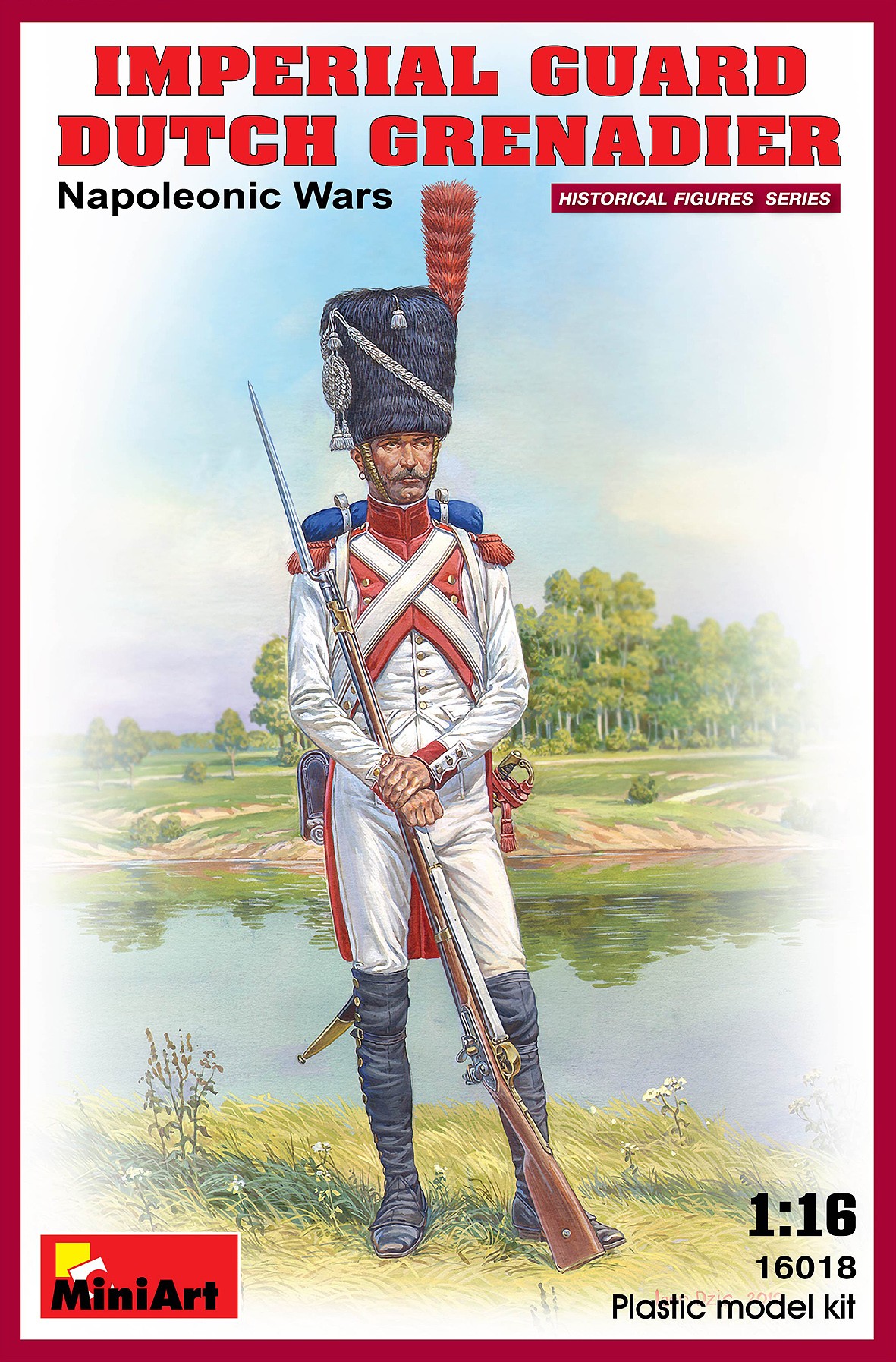Imperial Guard Dutch Grenadier. Napoleonic Wars by MiniArt