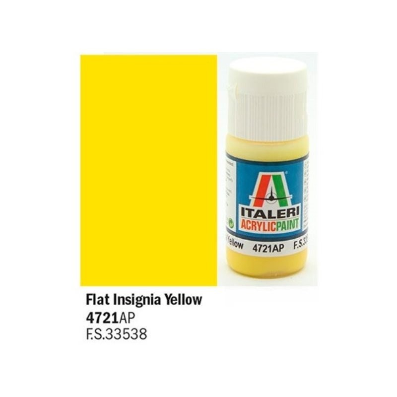 Flat Insigna Yellow