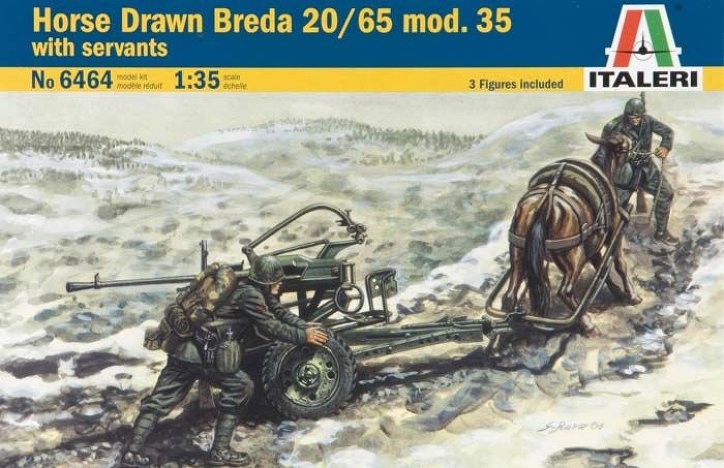 Horse Drawn Breda 20/65 W/servants
