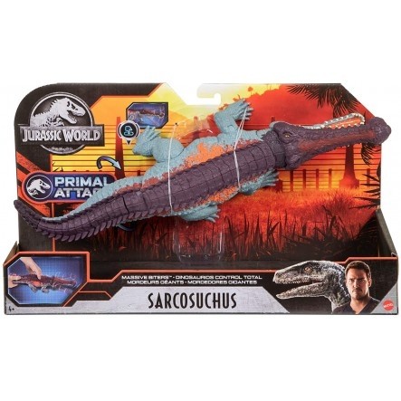 Anni Jurassic World GJP34 Sarcosuchus Mega Morso Dinosauro 40 cm 4 