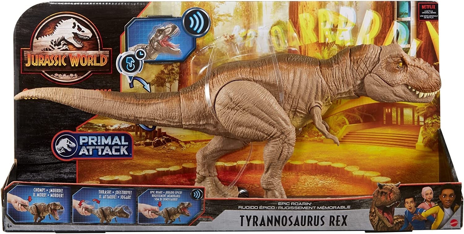 Jurassic World- T-Rex Ruggito Epico