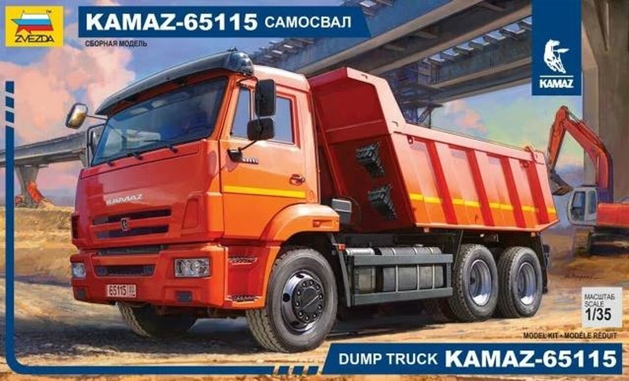 Kamaz 65115 dump truck
