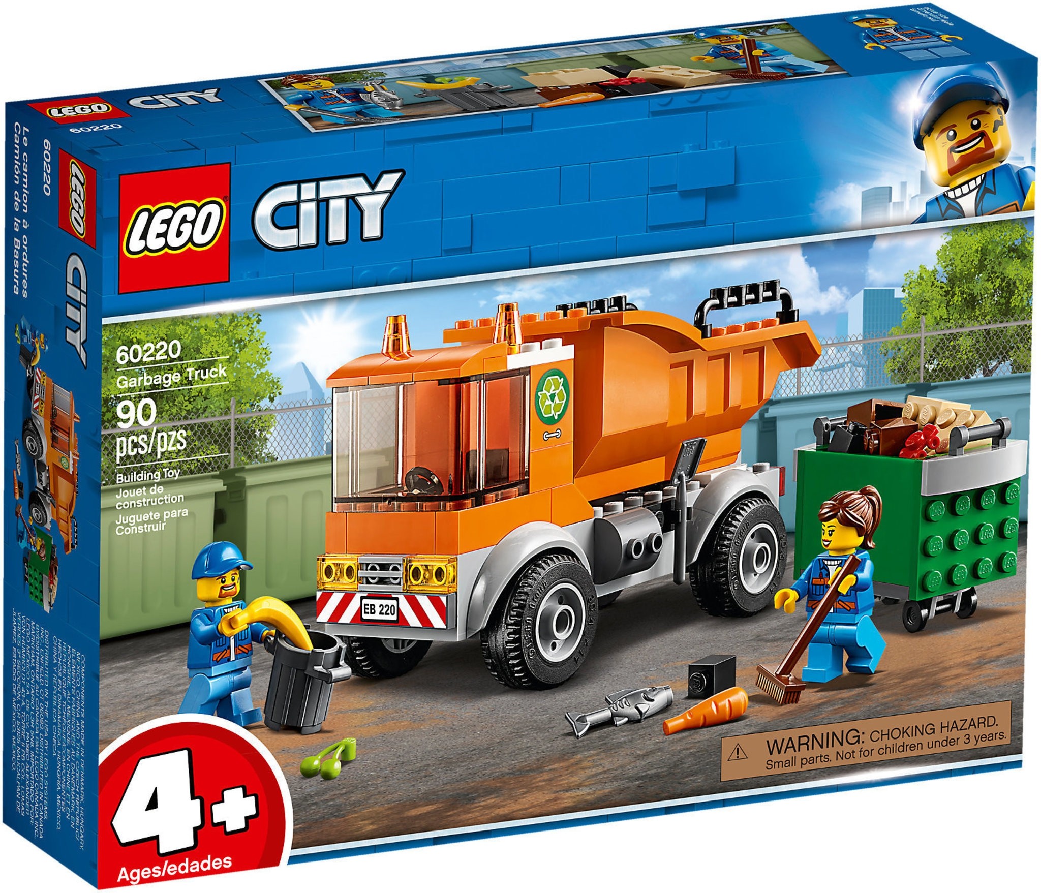 Lego City Camion Spazzatura