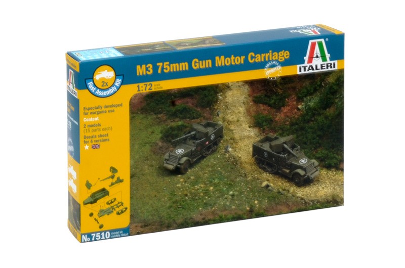 M3 75MM Gun Motor carriage fast assembly