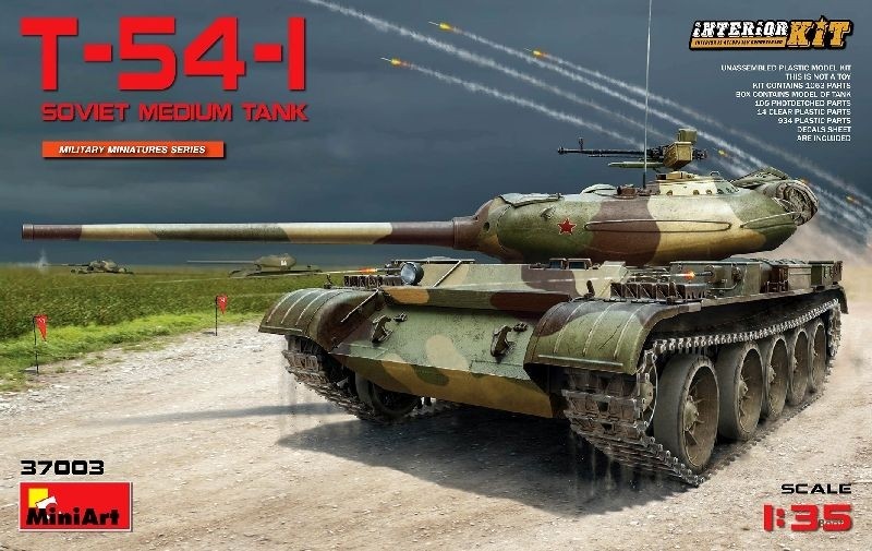 T-54 I SOVIET MEDIUM TANK INTERIO KIT
