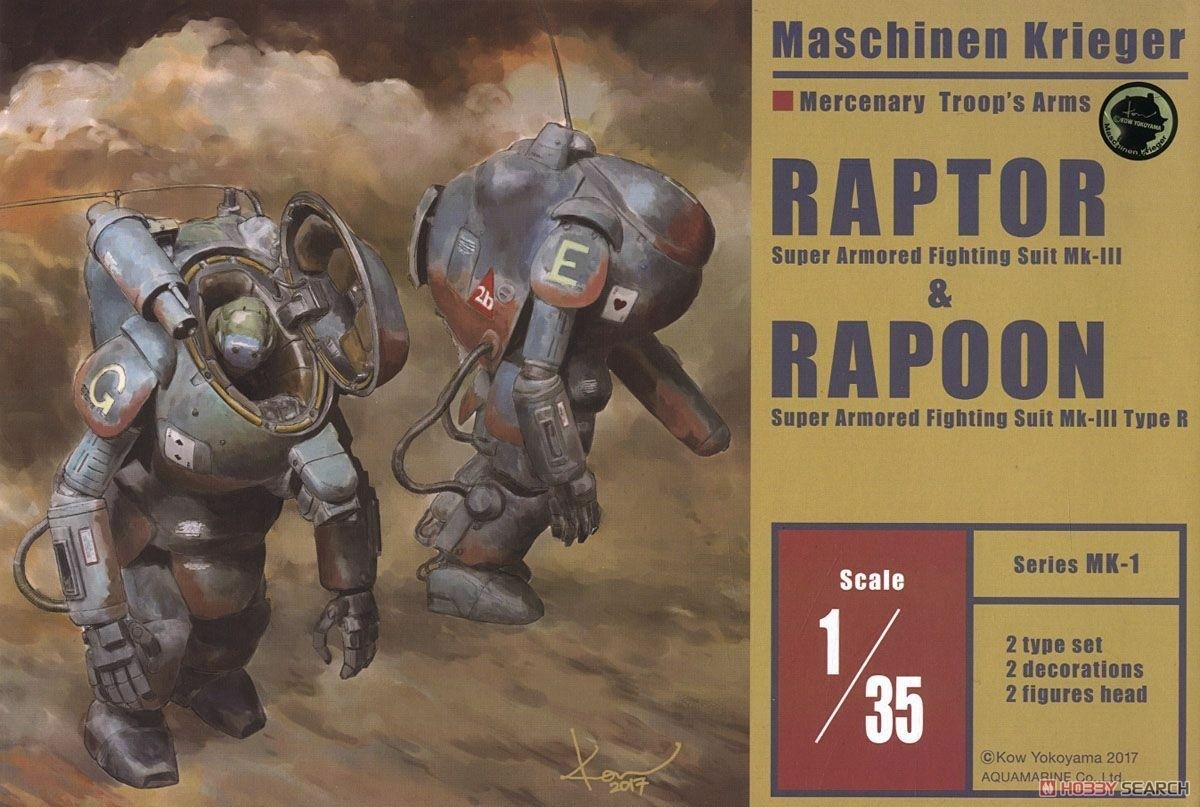 Maschinen Krieger MK-01 1/35 Raptor % Rapoon