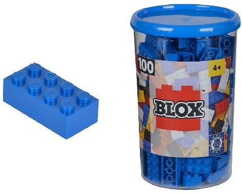 Lego Blue Blocx 100 pcs