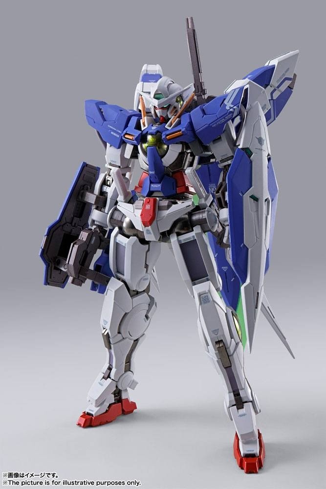 Mobile Suit Gundam 00 Revealed Chronicle Metal Build Diecast Action Figure Gundam Devise Exi