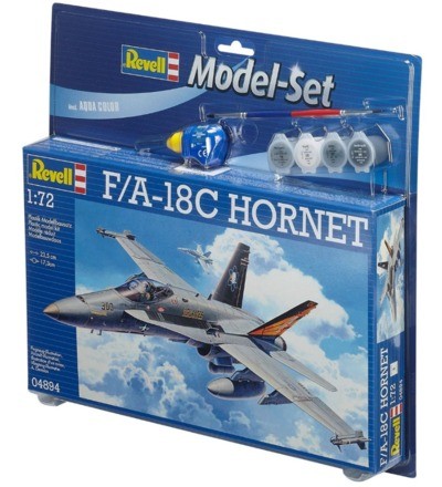 F-18 F/A 18C Hornet model set