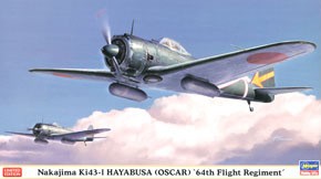 Nakajima Ki-43-I Hayabusa 64th Flight Regiment