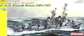 US Navy Gearing class destroyer DD-742 Frank Knox 